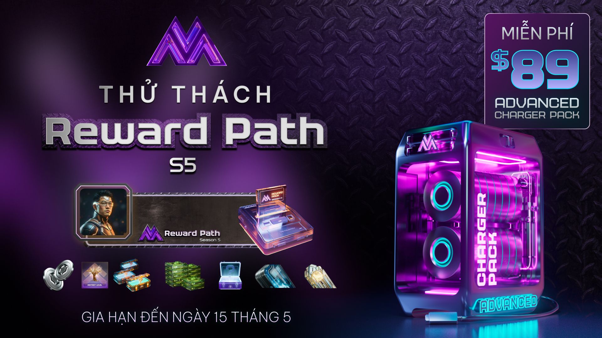 🪐 Tin Metaversy: Reward Path Season 5 Challenge được gia hạn!